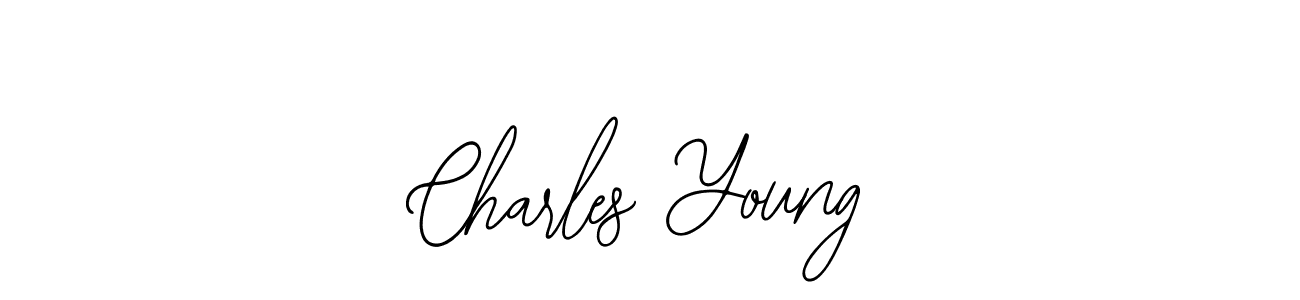 You should practise on your own different ways (Bearetta-2O07w) to write your name (Charles Young) in signature. don't let someone else do it for you. Charles Young signature style 12 images and pictures png