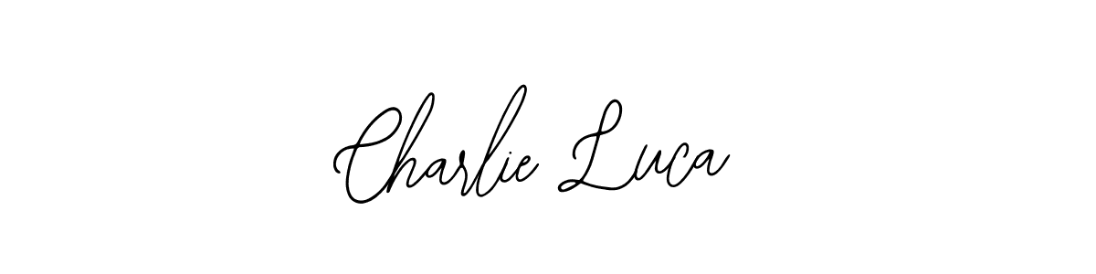 Also You can easily find your signature by using the search form. We will create Charlie Luca name handwritten signature images for you free of cost using Bearetta-2O07w sign style. Charlie Luca signature style 12 images and pictures png