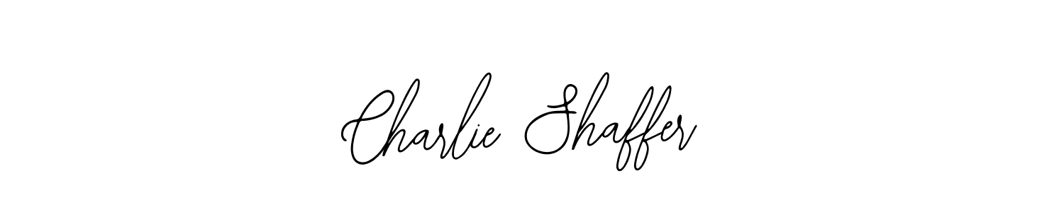 The best way (Bearetta-2O07w) to make a short signature is to pick only two or three words in your name. The name Charlie Shaffer include a total of six letters. For converting this name. Charlie Shaffer signature style 12 images and pictures png