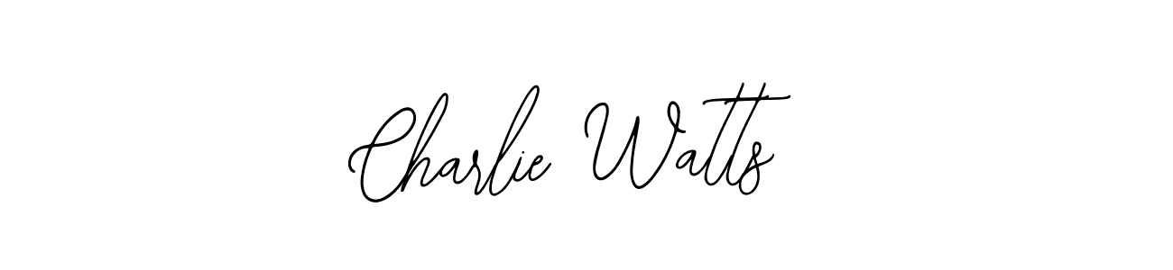 The best way (Bearetta-2O07w) to make a short signature is to pick only two or three words in your name. The name Charlie Watts include a total of six letters. For converting this name. Charlie Watts signature style 12 images and pictures png