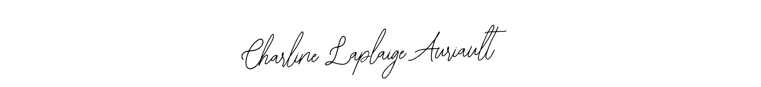 Use a signature maker to create a handwritten signature online. With this signature software, you can design (Bearetta-2O07w) your own signature for name Charline Laplaige Auriault. Charline Laplaige Auriault signature style 12 images and pictures png