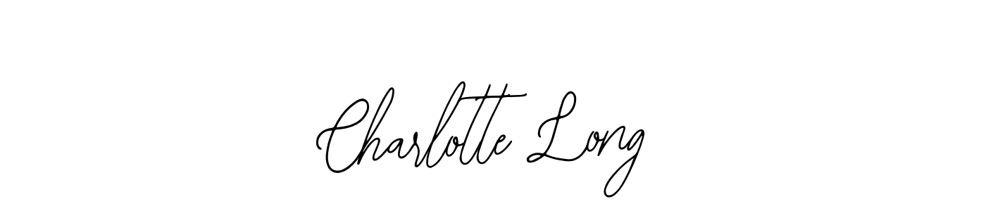 The best way (Bearetta-2O07w) to make a short signature is to pick only two or three words in your name. The name Charlotte Long include a total of six letters. For converting this name. Charlotte Long signature style 12 images and pictures png