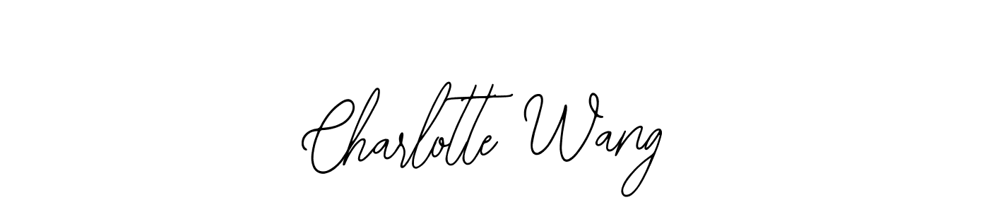 It looks lik you need a new signature style for name Charlotte Wang. Design unique handwritten (Bearetta-2O07w) signature with our free signature maker in just a few clicks. Charlotte Wang signature style 12 images and pictures png
