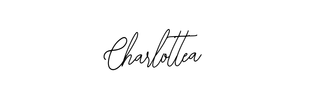Design your own signature with our free online signature maker. With this signature software, you can create a handwritten (Bearetta-2O07w) signature for name Charlottea. Charlottea signature style 12 images and pictures png