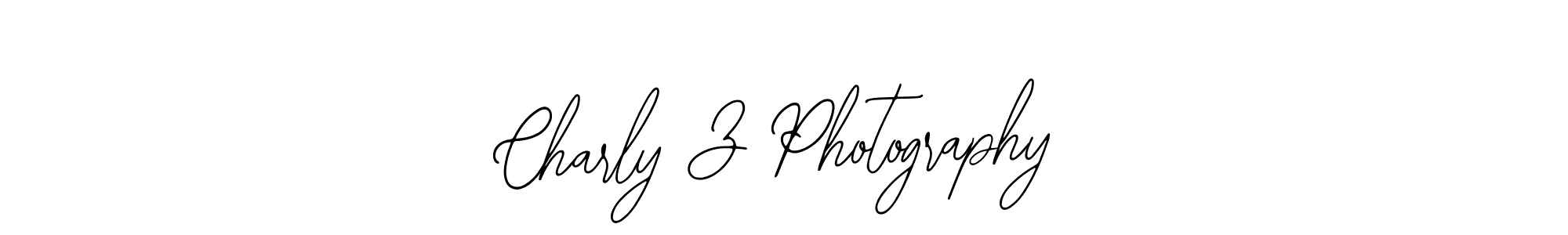 Use a signature maker to create a handwritten signature online. With this signature software, you can design (Bearetta-2O07w) your own signature for name Charly Z Photography. Charly Z Photography signature style 12 images and pictures png