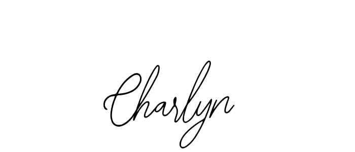 You should practise on your own different ways (Bearetta-2O07w) to write your name (Charlyn) in signature. don't let someone else do it for you. Charlyn signature style 12 images and pictures png