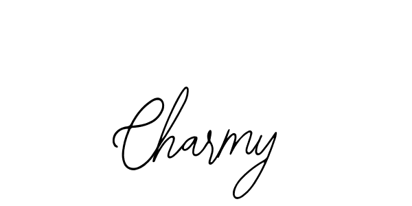 You should practise on your own different ways (Bearetta-2O07w) to write your name (Charmy) in signature. don't let someone else do it for you. Charmy signature style 12 images and pictures png