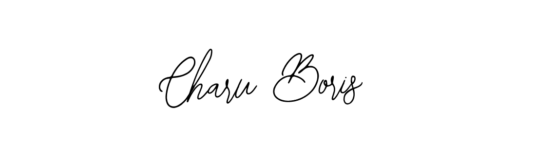 Charu Boris stylish signature style. Best Handwritten Sign (Bearetta-2O07w) for my name. Handwritten Signature Collection Ideas for my name Charu Boris. Charu Boris signature style 12 images and pictures png