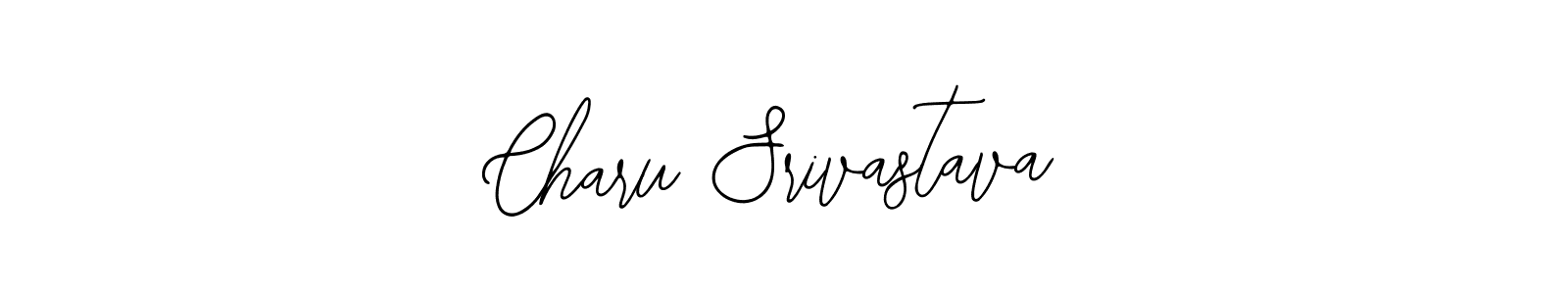 You should practise on your own different ways (Bearetta-2O07w) to write your name (Charu Srivastava) in signature. don't let someone else do it for you. Charu Srivastava signature style 12 images and pictures png