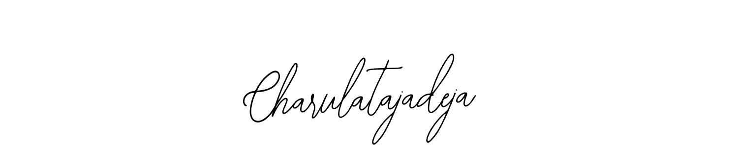 if you are searching for the best signature style for your name Charulatajadeja. so please give up your signature search. here we have designed multiple signature styles  using Bearetta-2O07w. Charulatajadeja signature style 12 images and pictures png