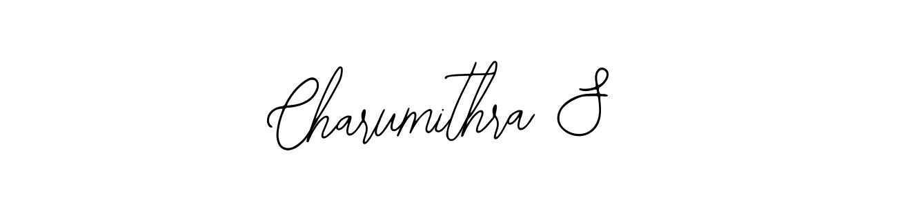 Bearetta-2O07w is a professional signature style that is perfect for those who want to add a touch of class to their signature. It is also a great choice for those who want to make their signature more unique. Get Charumithra S name to fancy signature for free. Charumithra S signature style 12 images and pictures png