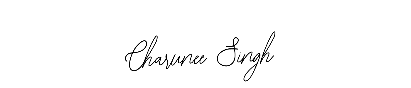 Design your own signature with our free online signature maker. With this signature software, you can create a handwritten (Bearetta-2O07w) signature for name Charunee Singh. Charunee Singh signature style 12 images and pictures png