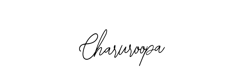 Use a signature maker to create a handwritten signature online. With this signature software, you can design (Bearetta-2O07w) your own signature for name Charuroopa. Charuroopa signature style 12 images and pictures png