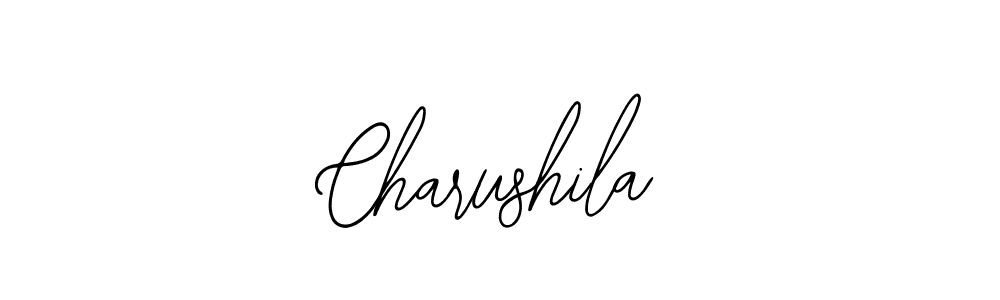 Make a beautiful signature design for name Charushila. With this signature (Bearetta-2O07w) style, you can create a handwritten signature for free. Charushila signature style 12 images and pictures png
