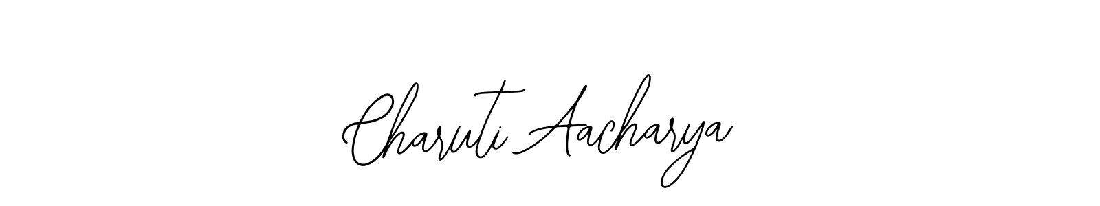 How to make Charuti Aacharya signature? Bearetta-2O07w is a professional autograph style. Create handwritten signature for Charuti Aacharya name. Charuti Aacharya signature style 12 images and pictures png