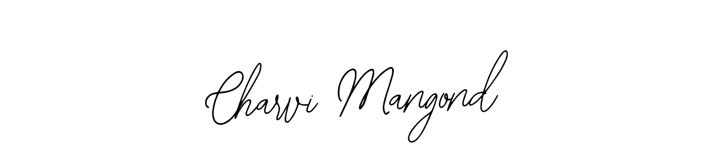 Make a beautiful signature design for name Charvi Mangond. With this signature (Bearetta-2O07w) style, you can create a handwritten signature for free. Charvi Mangond signature style 12 images and pictures png