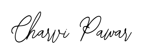Discover how Charvi Pawar looks in an executive cursive font (Bearetta-2O07w). Perfect for legal documents, invoices, and certificates. Charvi Pawar signature style 12 images and pictures png
