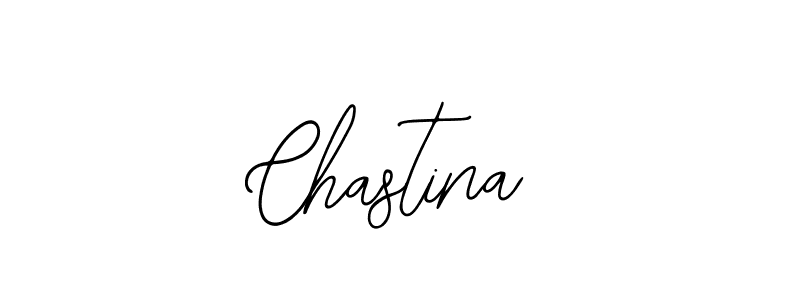 How to make Chastina name signature. Use Bearetta-2O07w style for creating short signs online. This is the latest handwritten sign. Chastina signature style 12 images and pictures png