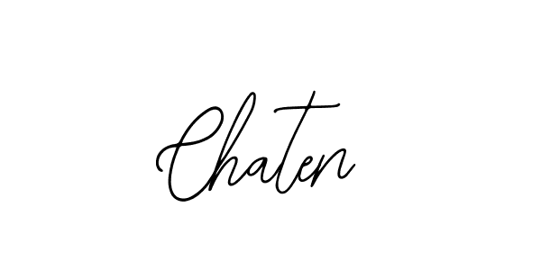 The best way (Bearetta-2O07w) to make a short signature is to pick only two or three words in your name. The name Chaten include a total of six letters. For converting this name. Chaten signature style 12 images and pictures png