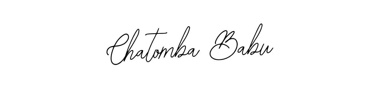 How to Draw Chatomba Babu signature style? Bearetta-2O07w is a latest design signature styles for name Chatomba Babu. Chatomba Babu signature style 12 images and pictures png