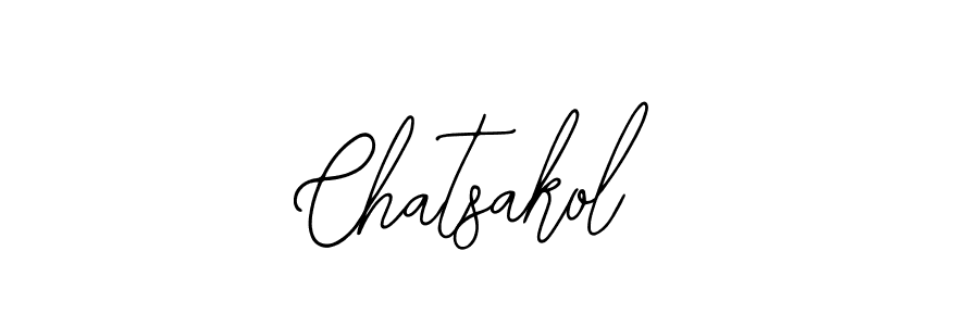 The best way (Bearetta-2O07w) to make a short signature is to pick only two or three words in your name. The name Chatsakol include a total of six letters. For converting this name. Chatsakol signature style 12 images and pictures png