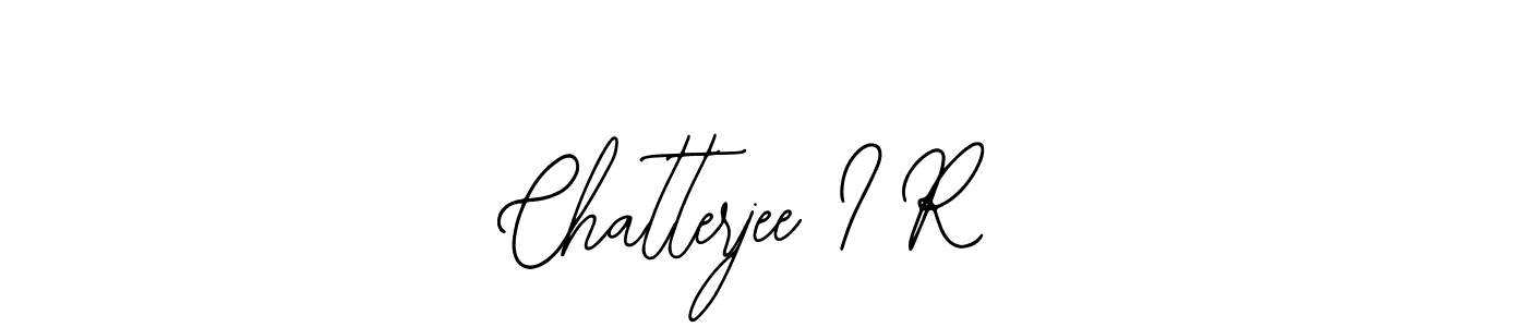 Use a signature maker to create a handwritten signature online. With this signature software, you can design (Bearetta-2O07w) your own signature for name Chatterjee I R. Chatterjee I R signature style 12 images and pictures png