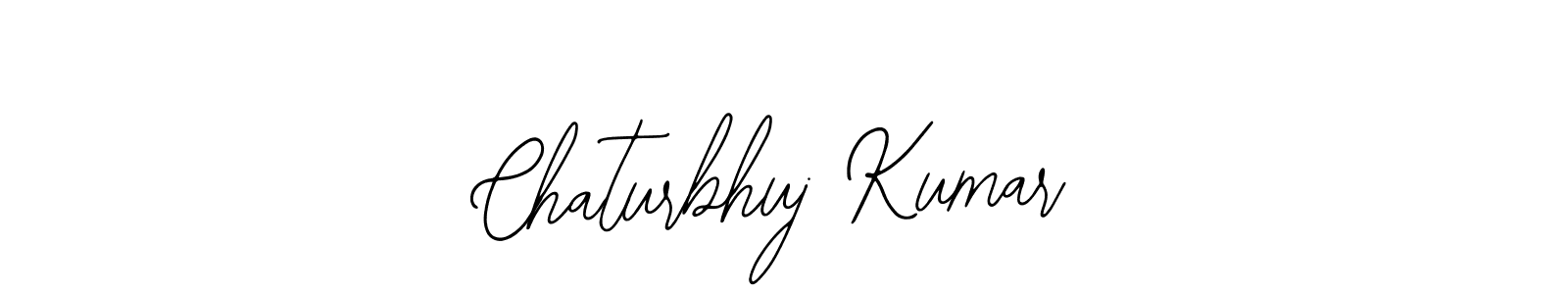 Use a signature maker to create a handwritten signature online. With this signature software, you can design (Bearetta-2O07w) your own signature for name Chaturbhuj Kumar. Chaturbhuj Kumar signature style 12 images and pictures png