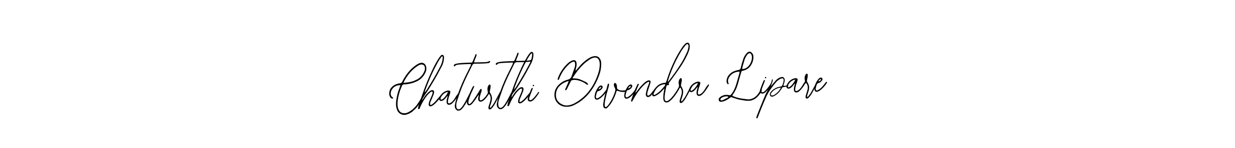 It looks lik you need a new signature style for name Chaturthi Devendra Lipare. Design unique handwritten (Bearetta-2O07w) signature with our free signature maker in just a few clicks. Chaturthi Devendra Lipare signature style 12 images and pictures png