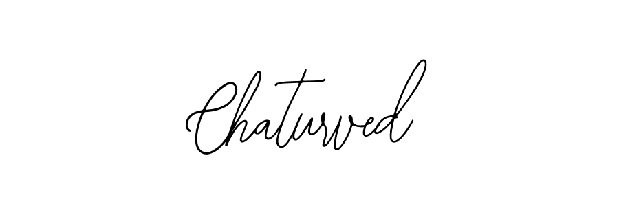 Also we have Chaturved name is the best signature style. Create professional handwritten signature collection using Bearetta-2O07w autograph style. Chaturved signature style 12 images and pictures png