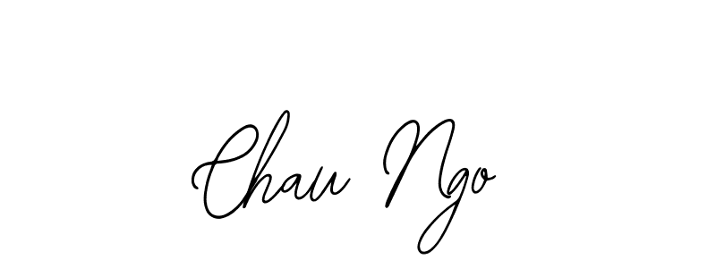 Create a beautiful signature design for name Chau Ngo. With this signature (Bearetta-2O07w) fonts, you can make a handwritten signature for free. Chau Ngo signature style 12 images and pictures png