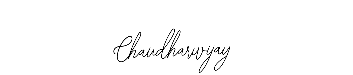 Use a signature maker to create a handwritten signature online. With this signature software, you can design (Bearetta-2O07w) your own signature for name Chaudharivijay. Chaudharivijay signature style 12 images and pictures png