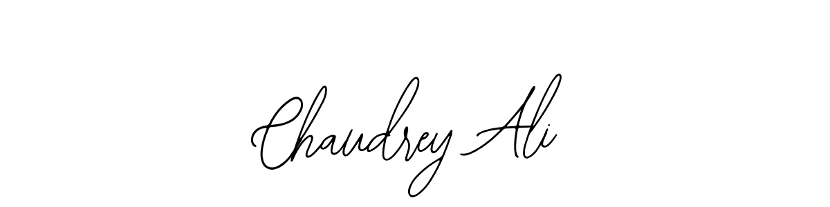 Make a beautiful signature design for name Chaudrey Ali. Use this online signature maker to create a handwritten signature for free. Chaudrey Ali signature style 12 images and pictures png