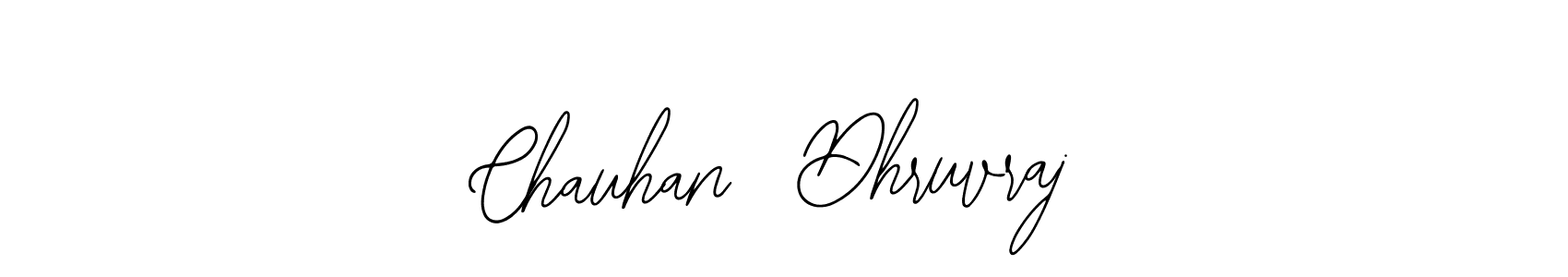Make a beautiful signature design for name Chauhan  Dhruvraj. With this signature (Bearetta-2O07w) style, you can create a handwritten signature for free. Chauhan  Dhruvraj signature style 12 images and pictures png