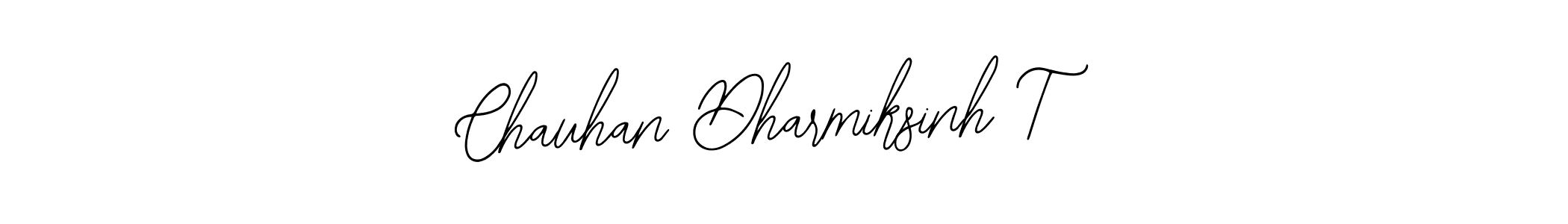 Chauhan Dharmiksinh T stylish signature style. Best Handwritten Sign (Bearetta-2O07w) for my name. Handwritten Signature Collection Ideas for my name Chauhan Dharmiksinh T. Chauhan Dharmiksinh T signature style 12 images and pictures png