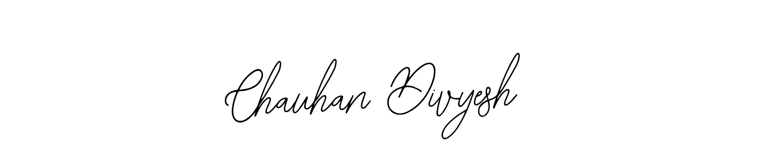 How to make Chauhan Divyesh signature? Bearetta-2O07w is a professional autograph style. Create handwritten signature for Chauhan Divyesh name. Chauhan Divyesh signature style 12 images and pictures png