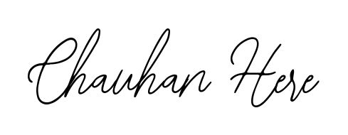 Designed for modern professionals: Chauhan Here name signature crafted with Bearetta-2O07w script. Ready for digital PDF workflows. Chauhan Here signature style 12 images and pictures png