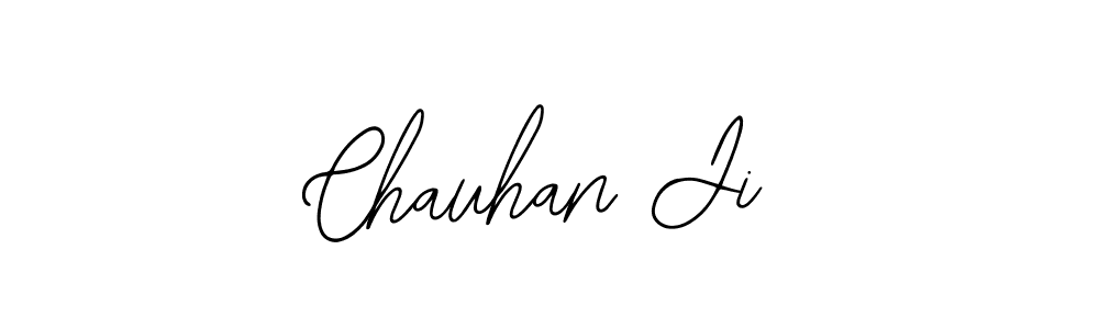 Create a beautiful signature design for name Chauhan Ji. With this signature (Bearetta-2O07w) fonts, you can make a handwritten signature for free. Chauhan Ji signature style 12 images and pictures png