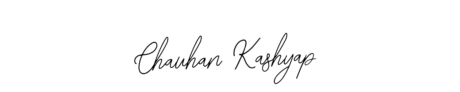 Bearetta-2O07w is a professional signature style that is perfect for those who want to add a touch of class to their signature. It is also a great choice for those who want to make their signature more unique. Get Chauhan Kashyap name to fancy signature for free. Chauhan Kashyap signature style 12 images and pictures png