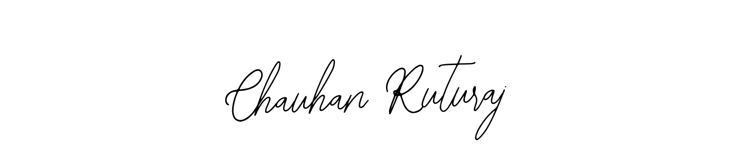 You should practise on your own different ways (Bearetta-2O07w) to write your name (Chauhan Ruturaj) in signature. don't let someone else do it for you. Chauhan Ruturaj signature style 12 images and pictures png