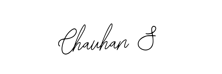 Make a beautiful signature design for name Chauhan S. With this signature (Bearetta-2O07w) style, you can create a handwritten signature for free. Chauhan S signature style 12 images and pictures png