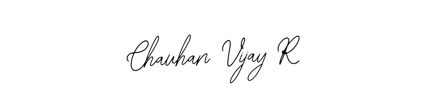 Design your own signature with our free online signature maker. With this signature software, you can create a handwritten (Bearetta-2O07w) signature for name Chauhan Vijay R. Chauhan Vijay R signature style 12 images and pictures png