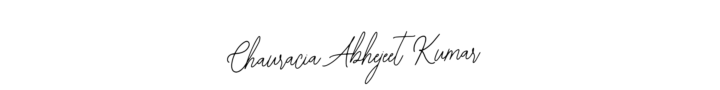 How to make Chauracia Abhejeet Kumar signature? Bearetta-2O07w is a professional autograph style. Create handwritten signature for Chauracia Abhejeet Kumar name. Chauracia Abhejeet Kumar signature style 12 images and pictures png