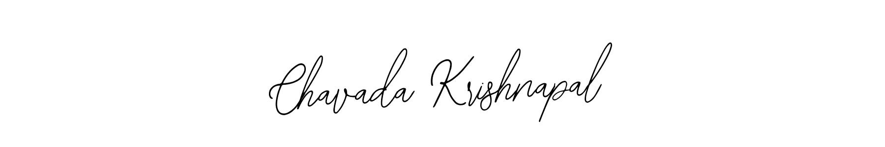 if you are searching for the best signature style for your name Chavada Krishnapal. so please give up your signature search. here we have designed multiple signature styles  using Bearetta-2O07w. Chavada Krishnapal signature style 12 images and pictures png