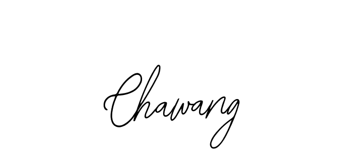 How to make Chawang signature? Bearetta-2O07w is a professional autograph style. Create handwritten signature for Chawang name. Chawang signature style 12 images and pictures png