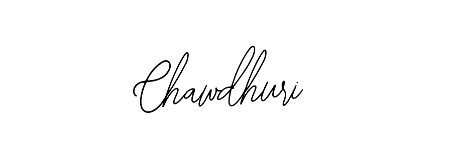Design your own signature with our free online signature maker. With this signature software, you can create a handwritten (Bearetta-2O07w) signature for name Chawdhuri. Chawdhuri signature style 12 images and pictures png