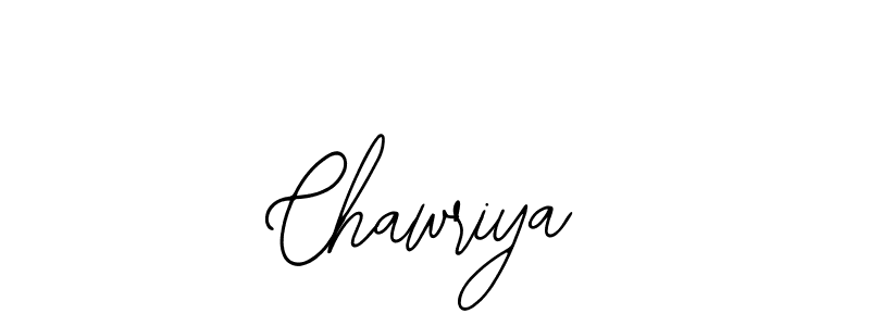 How to make Chawriya signature? Bearetta-2O07w is a professional autograph style. Create handwritten signature for Chawriya name. Chawriya signature style 12 images and pictures png