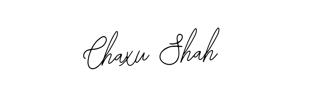 Chaxu Shah stylish signature style. Best Handwritten Sign (Bearetta-2O07w) for my name. Handwritten Signature Collection Ideas for my name Chaxu Shah. Chaxu Shah signature style 12 images and pictures png