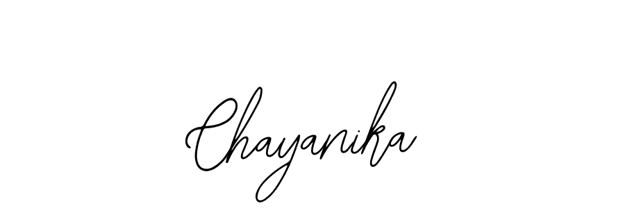 Use a signature maker to create a handwritten signature online. With this signature software, you can design (Bearetta-2O07w) your own signature for name Chayanika. Chayanika signature style 12 images and pictures png