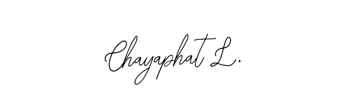 Chayaphat L. stylish signature style. Best Handwritten Sign (Bearetta-2O07w) for my name. Handwritten Signature Collection Ideas for my name Chayaphat L.. Chayaphat L. signature style 12 images and pictures png