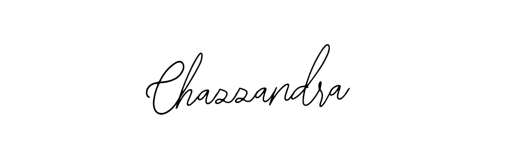 How to make Chazzandra signature? Bearetta-2O07w is a professional autograph style. Create handwritten signature for Chazzandra name. Chazzandra signature style 12 images and pictures png